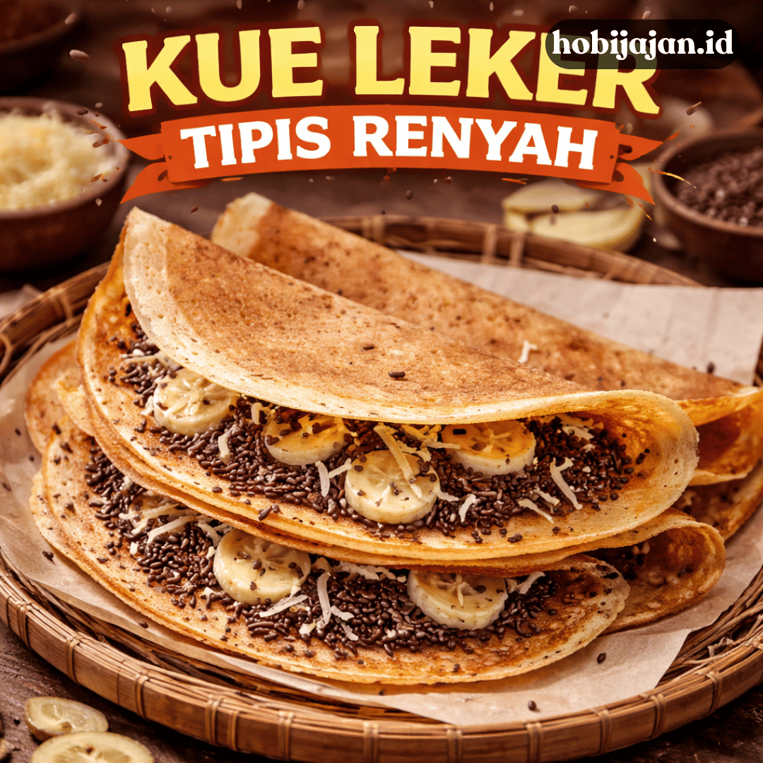 Kue Leker Tipis Renyah yang Bikin Nostalgia dan Ketagihan